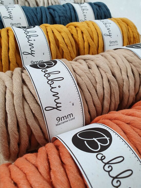 9mm MACRAME CORDS 30 m