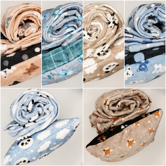 BLANKET AND PILLOW SETS