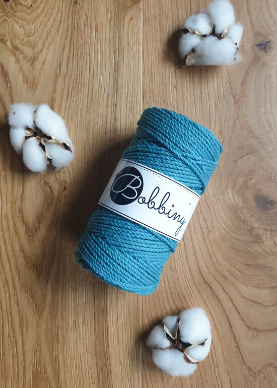 3mm MAKRAMĒ VIRVE 3PLY 100 m