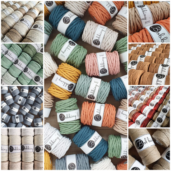 MAKRAMĒ AUKLAS (1-pavediena vīta)