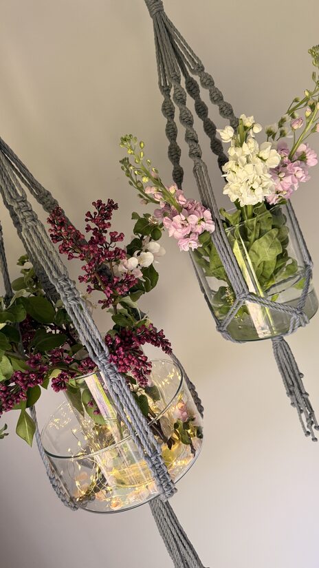 MACRAME ROPE 3PLY PLANT HANGERS