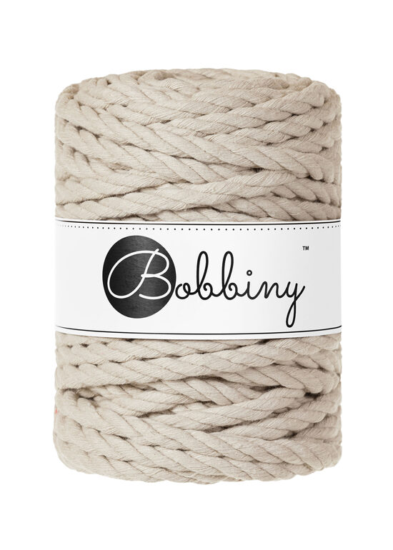 Makramē virve 3PLY - Beige