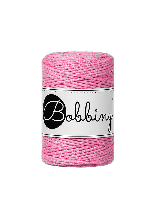 Macrame Cord - Bubblegum Pink