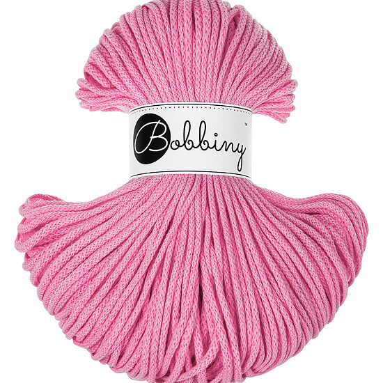 Braided Cord - Bubblegum Pink