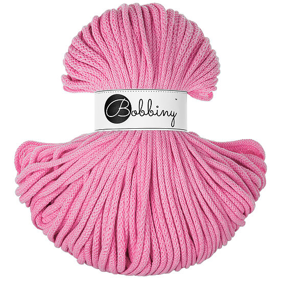 Braided Cord - Bubblegum Pink