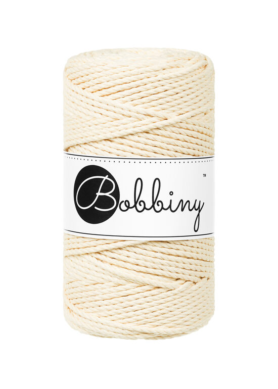 Macrame Rope 3PLY - Butter Yellow