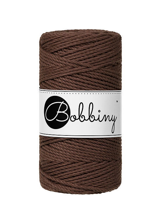 Macrame Rope 3PLY - Chocolate Brown