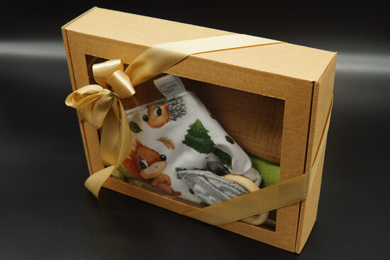 Paladziņu un čaukstošā kvadrātiņa ar riņķi komplekts