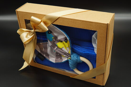 Sedziņas un čaukstošās austiņas komplekts