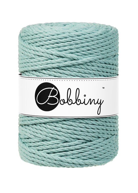Makramē virve 3PLY - Duck Egg Blue