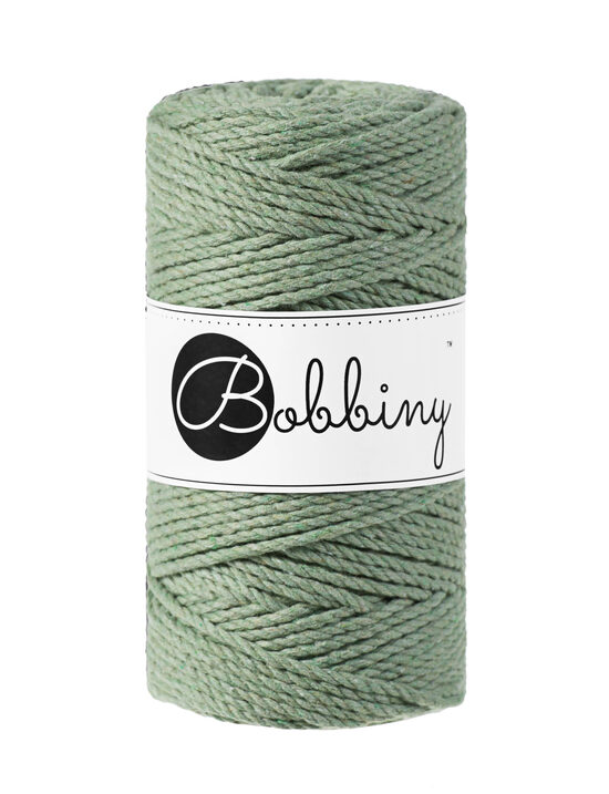 Macrame Rope 3PLY - Eucalyptus Green