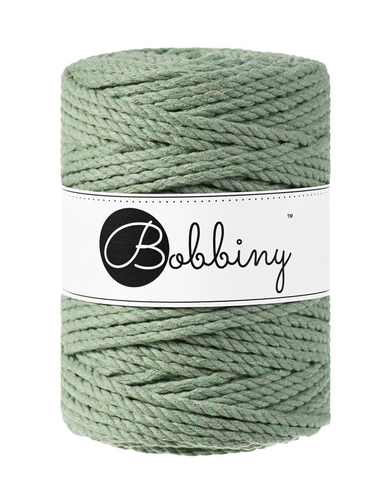 Makramē virve 3PLY - Eucalyptus Green
