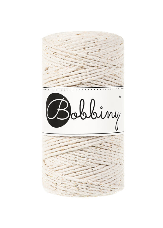 Macrame Rope 3PLY - Golden Natural
