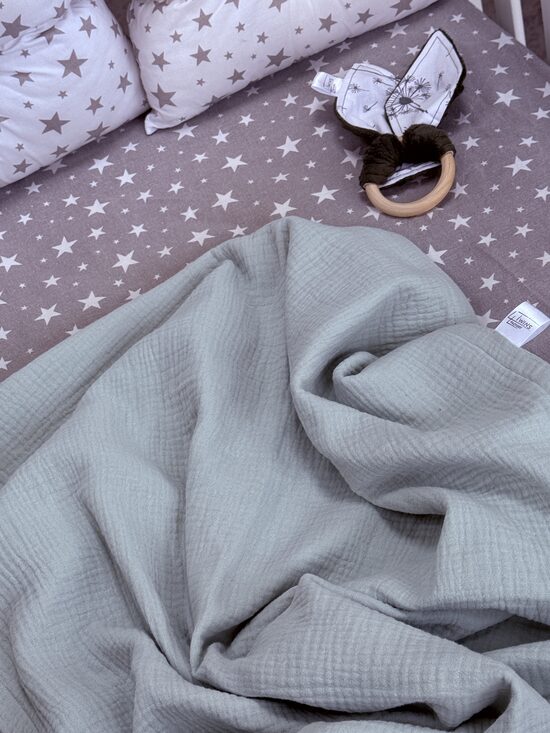 Muslin blanket - Mint Green