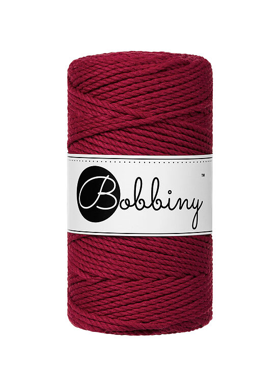 Macrame Rope 3PLY - Red Velvet
