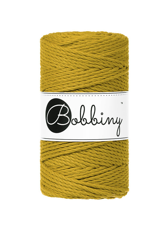 Macrame Rope 3PLY - Spicy Yellow