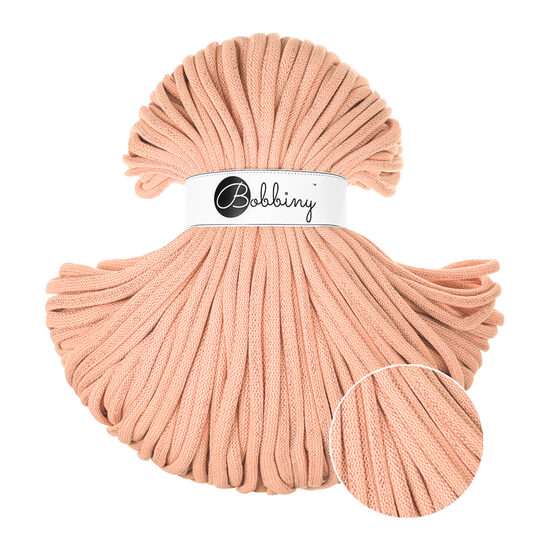 Pītā aukla - Unicolor Peach Fuzz