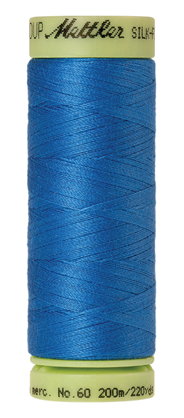 Silk-finish Cotton (60) - French Blue 2049