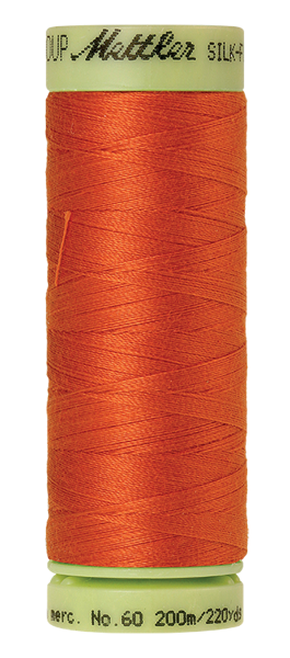 Silk-finish Cotton (60) - Mandarin Orange 6255