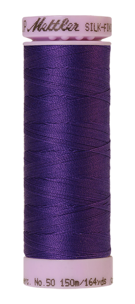 Silk-finish Cotton (50) - Iris Blue 0030
