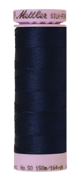 Silk-finish Cotton (50) - Navy 0825