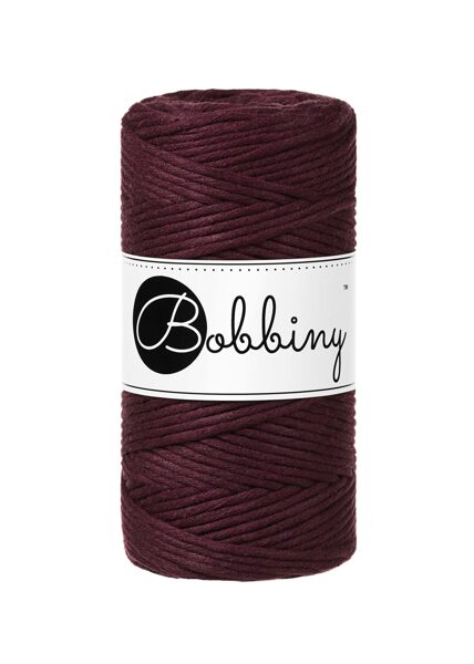 Macrame Cord - Burgundy