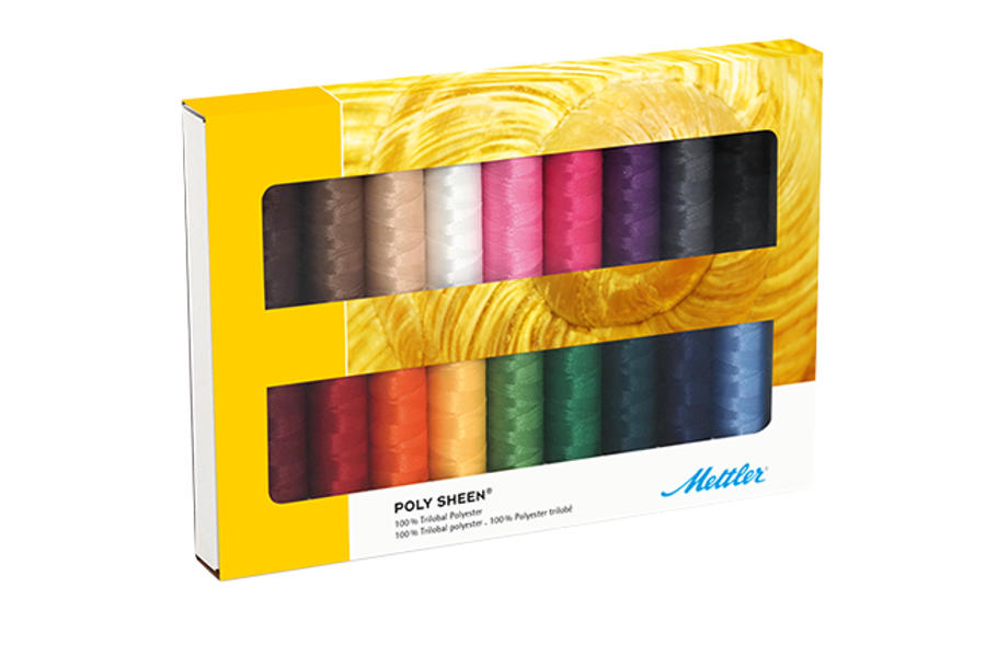 Poly Sheen - kit of 18 spools