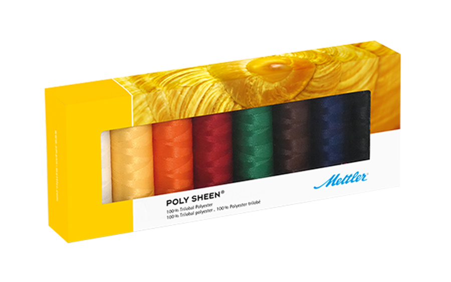 Poly Sheen - kit of 8 spools