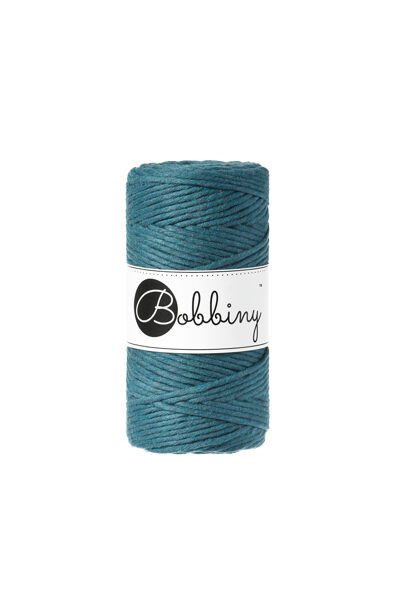 Macrame Cord - Peacock Blue