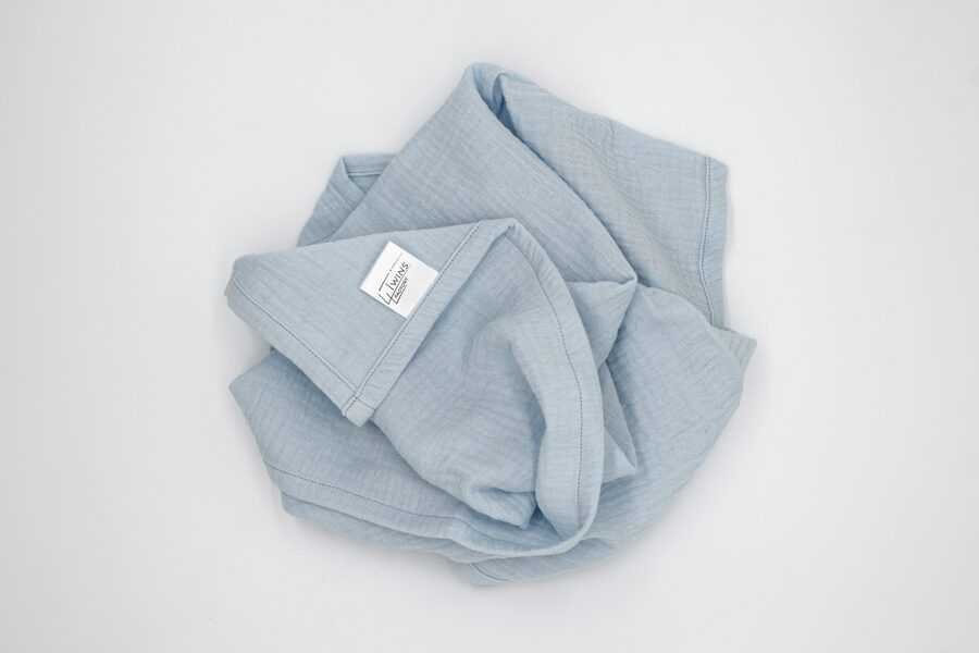 Muslin pad - Baby Blue