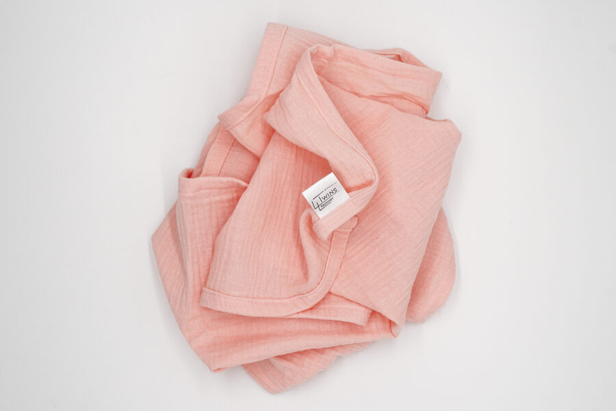 Muslin pad - Salmon