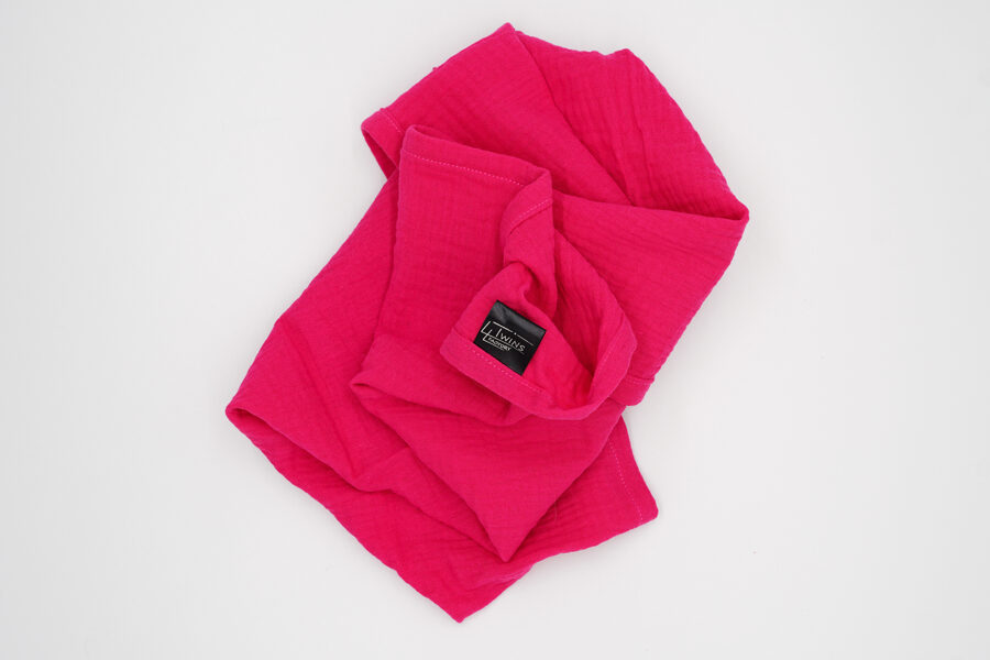 Muslin pad - Fuchsia