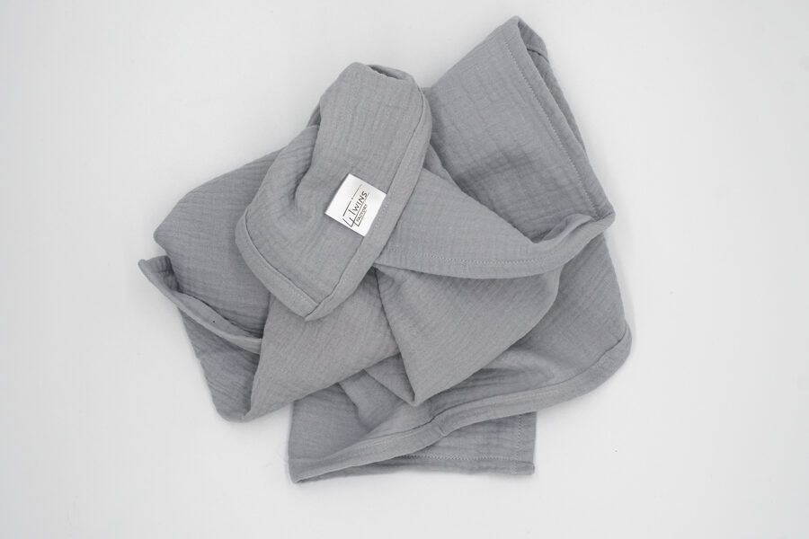 Muslin pad - Light Grey