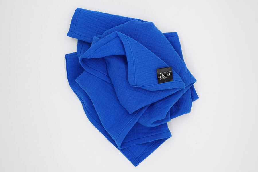 Muslin pad - Cobalt