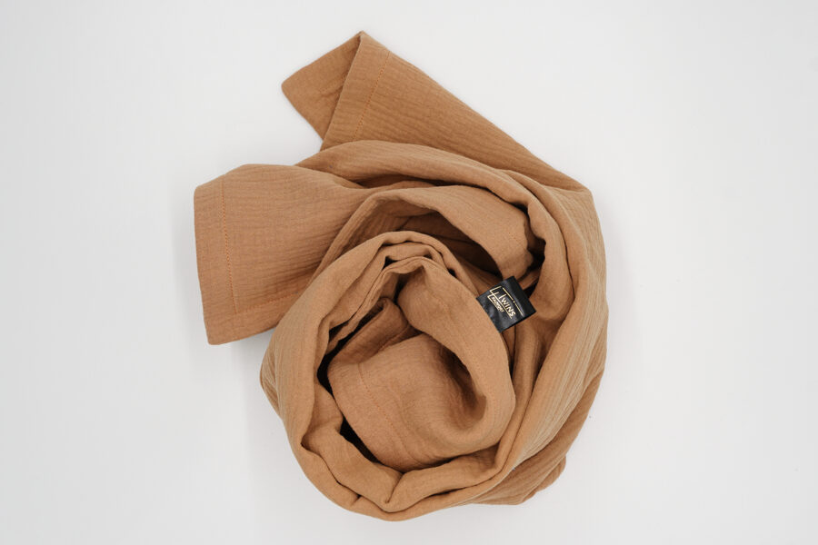 Muslin blanket - Camel