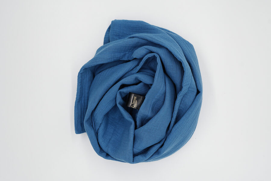 Muslin blanket - Indigo