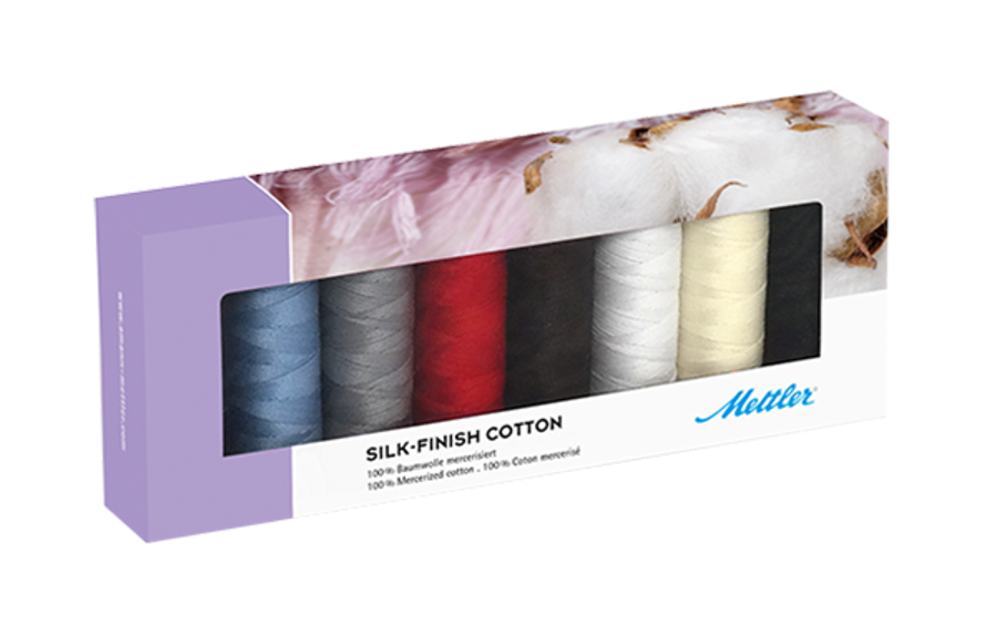 Silk-finish Cotton - kit of 8 spools