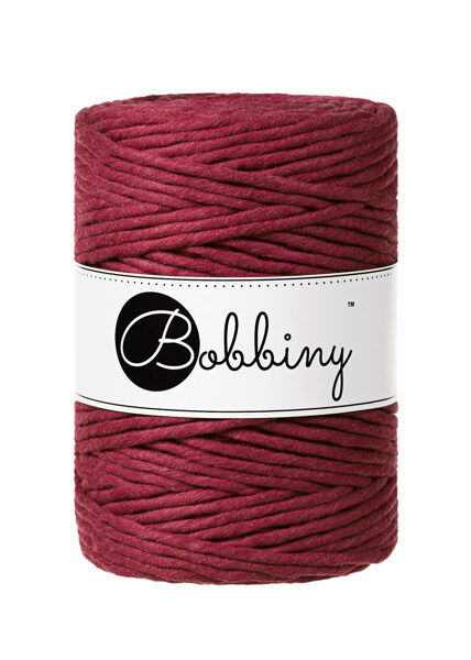 Macrame Cord - Wine Red